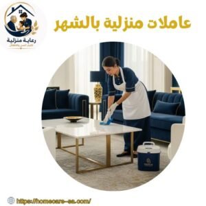 عاملات منزلية بالشهر