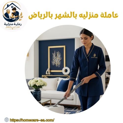 عاملة منزليه بالشهر بالرياض